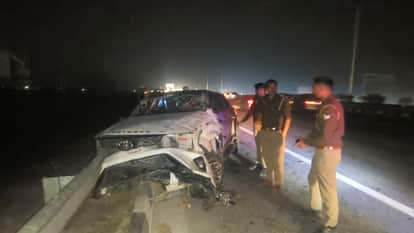 A girl died after being hit by a jeep; YouTuber injured when a car overturned on the Delhi-Meerut Expressway.