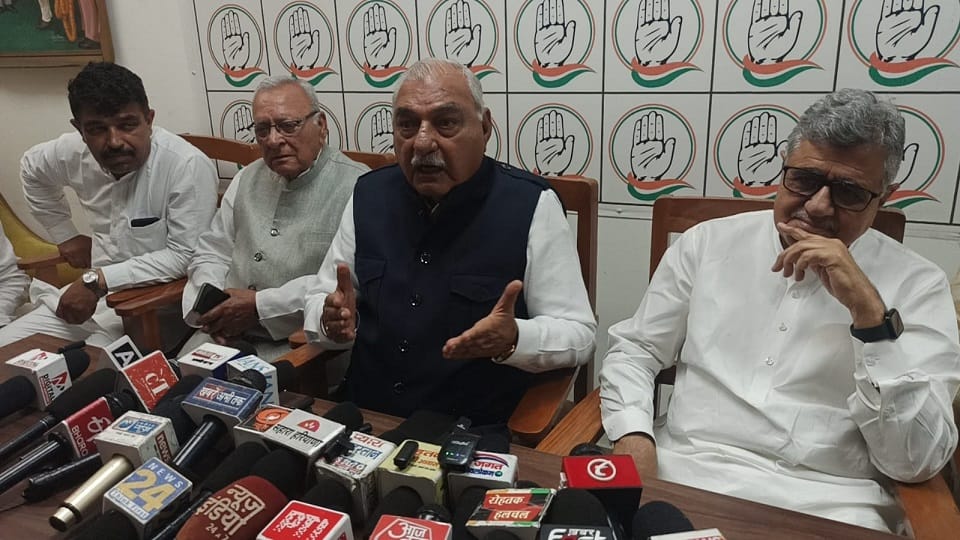 Former CM Bhupendra Singh Hooda attacked BJP