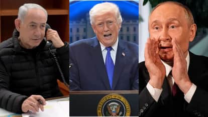 बेंजामिन नेतन्याहू, डोनाल्ड ट्रंप, व्लादिमीर पुतिन