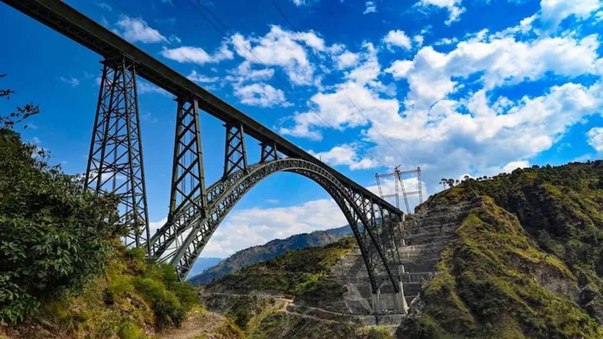 Chenab Rail Bridge emerges as major attraction for Amarnath pilgrims Reasi