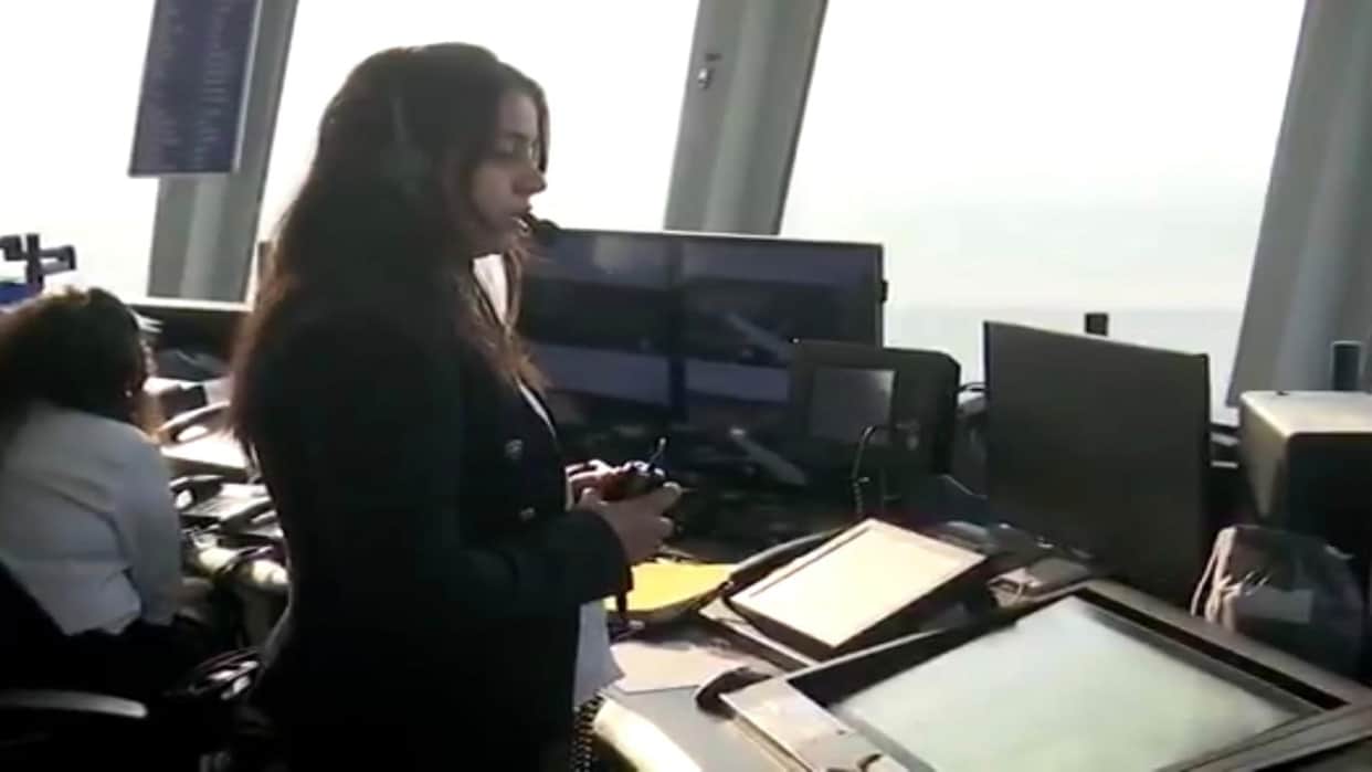 On International Women s Day women employees took charge of ATC at AAI