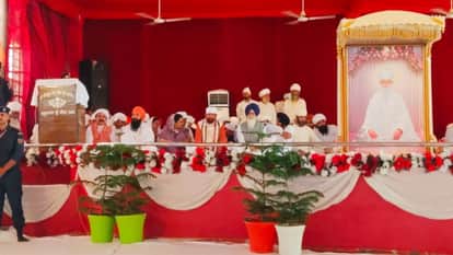 CM Nayab Saini participated in Hola Mohalla, said - balance of bravery and spirituality is a lesson of life.