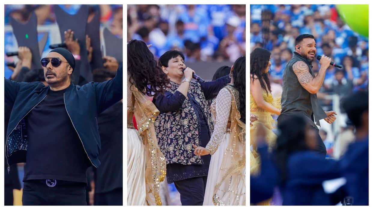 T20 World Cup 2026 Closing Ceremony Photos IND vs NZ Final Match Ahmedabad Narendra Modi Stadium Performance
