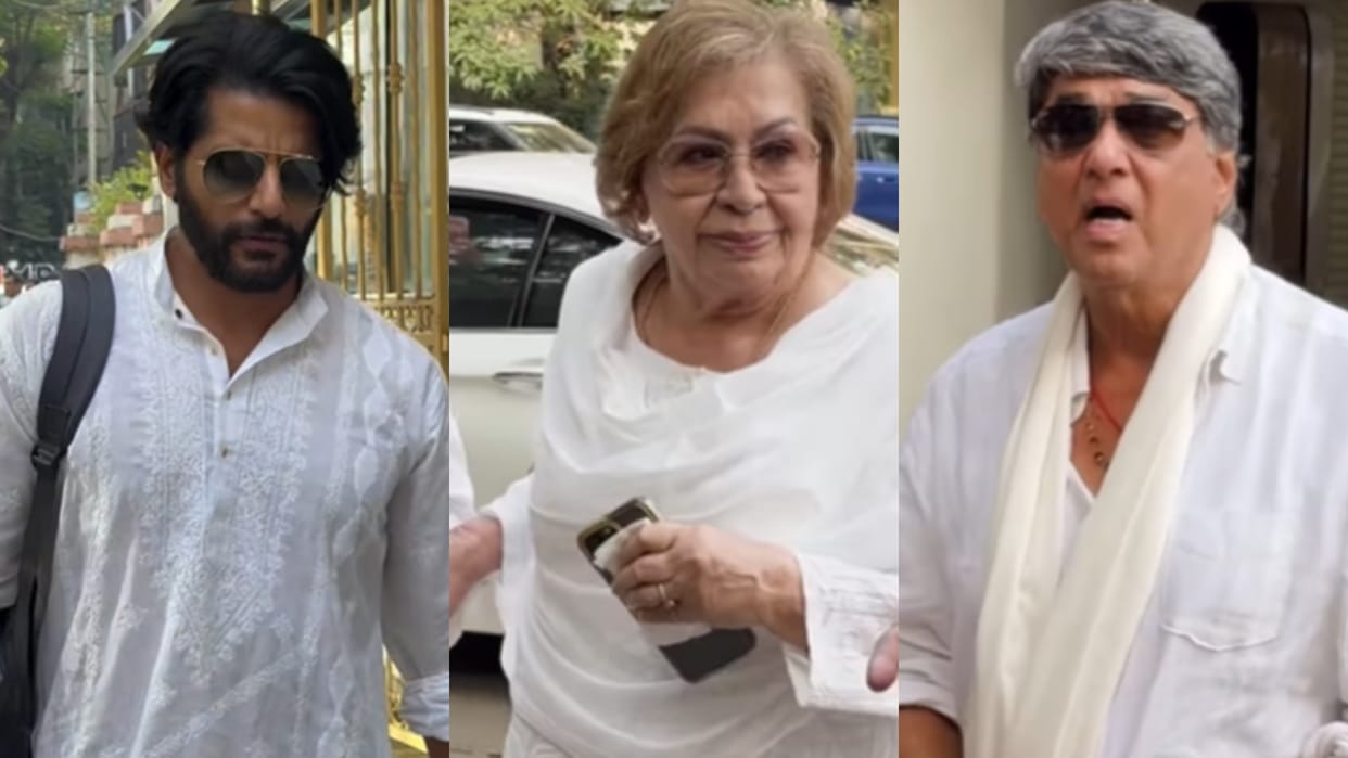Karan Bohra father Prayer Meet Attend By Helen To Mukesh Khanna