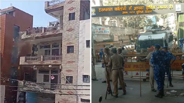 उत्तम नगर हत्याकांड:पुलिस ने आरोपी की संपत्ति पर चलाया बुलडोजर, भारी फोर्स तैनात, आवाजाही पर भी लगाई रोक – Uttam Nagar Murder Case Police Bulldozes Property Of Accused उत्तम नगर हत्याकांड:पुलिस ने आरोपी की संपत्ति पर चलाया बुलडोजर, भारी फोर्स तैनात, आवाजाही पर भी लगाई रोक – Uttam Nagar Murder Case Police Bulldozes Property Of Accused