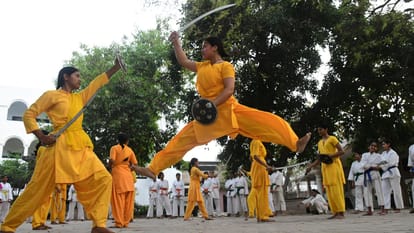 International Womens Day 5,340 girls in varanasi learn self-defense techniques create paintings violence