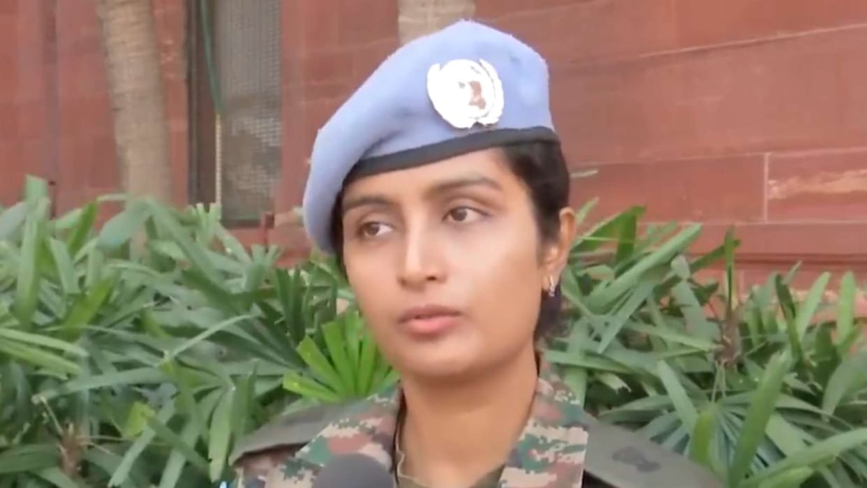 International Women Day Major Swati who won UN honour said empowering women helps in achieving lasting peace