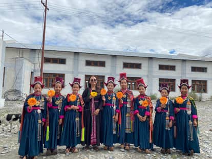 Women's Day Special Tsewang Dolma A dedicated teacher guiding a new generation