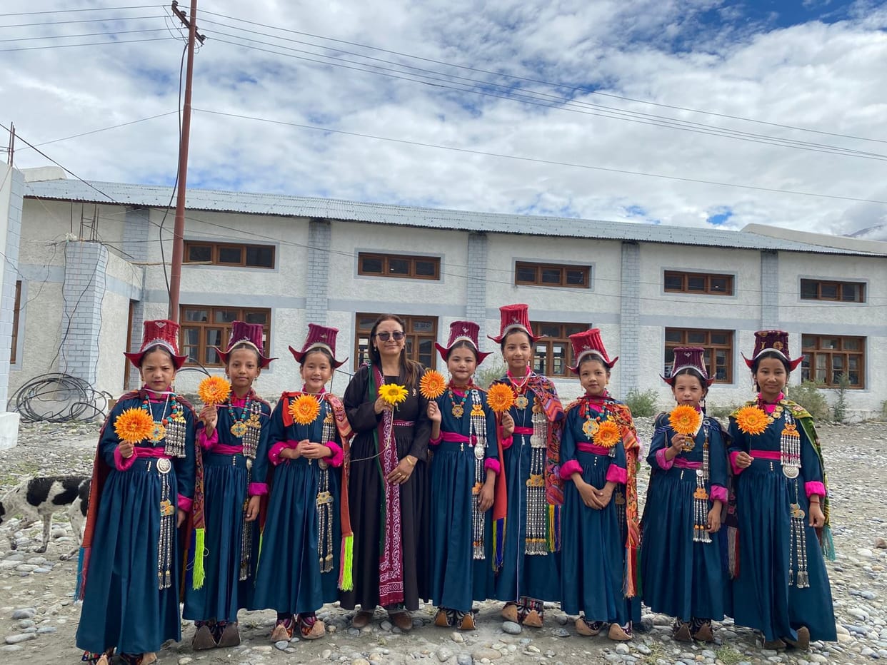 Women's Day Special Tsewang Dolma A dedicated teacher guiding a new generation