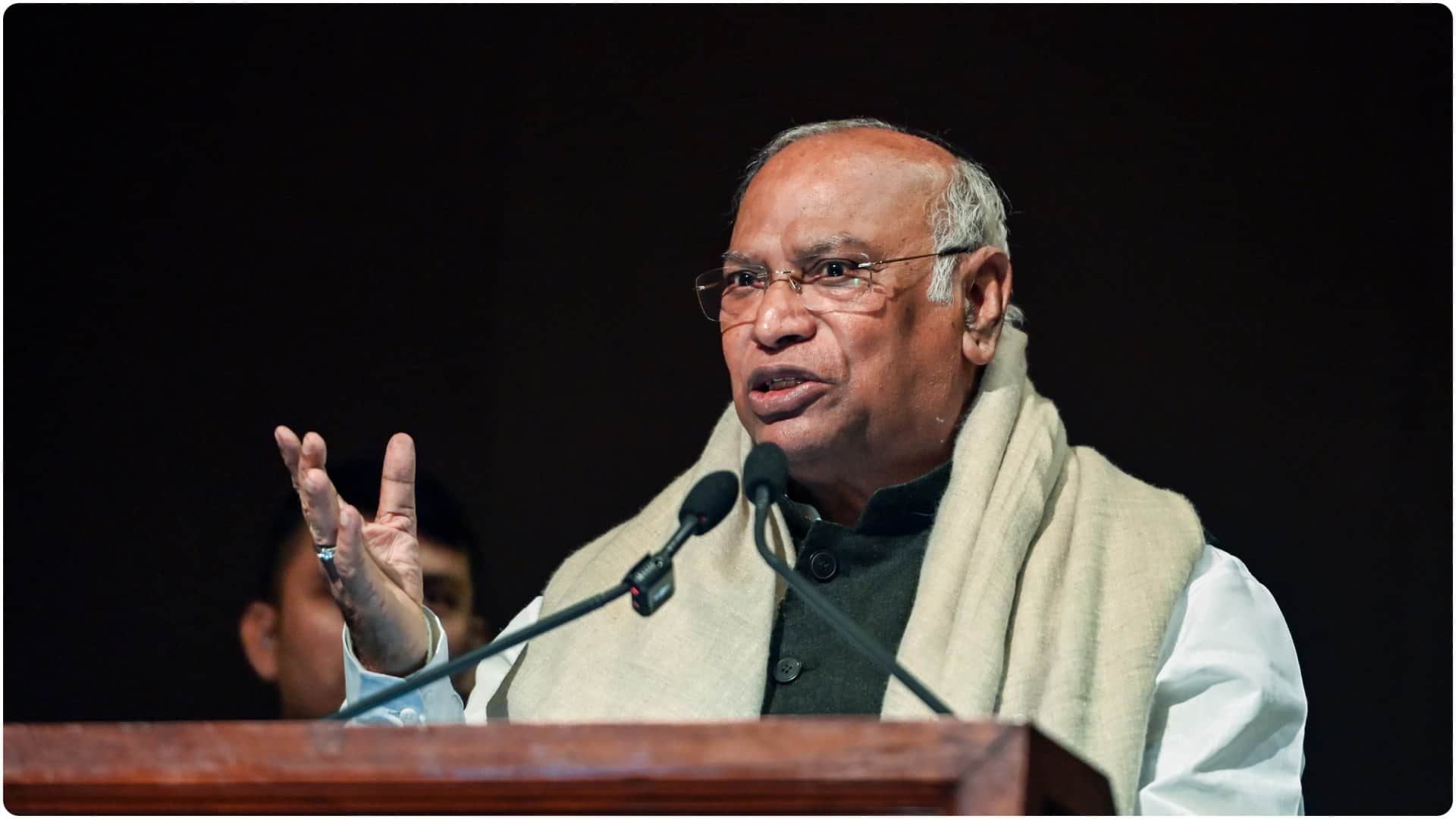 मल्लिकार्जुन खरगे, अध्यक्ष, कांग्रेस