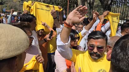 Upper caste took to streets against UGC rules demands from Ramlila Maidan and Jantar Mantar delhi