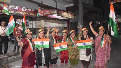 Celebrations in Aligarh on Team India victory