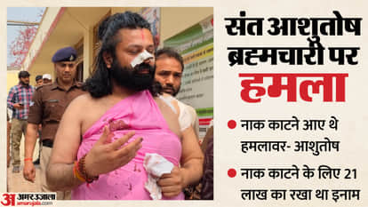 Ashutosh Brahmachari attacked in Rewa Express Controversy over new post after attack in Prayagraj