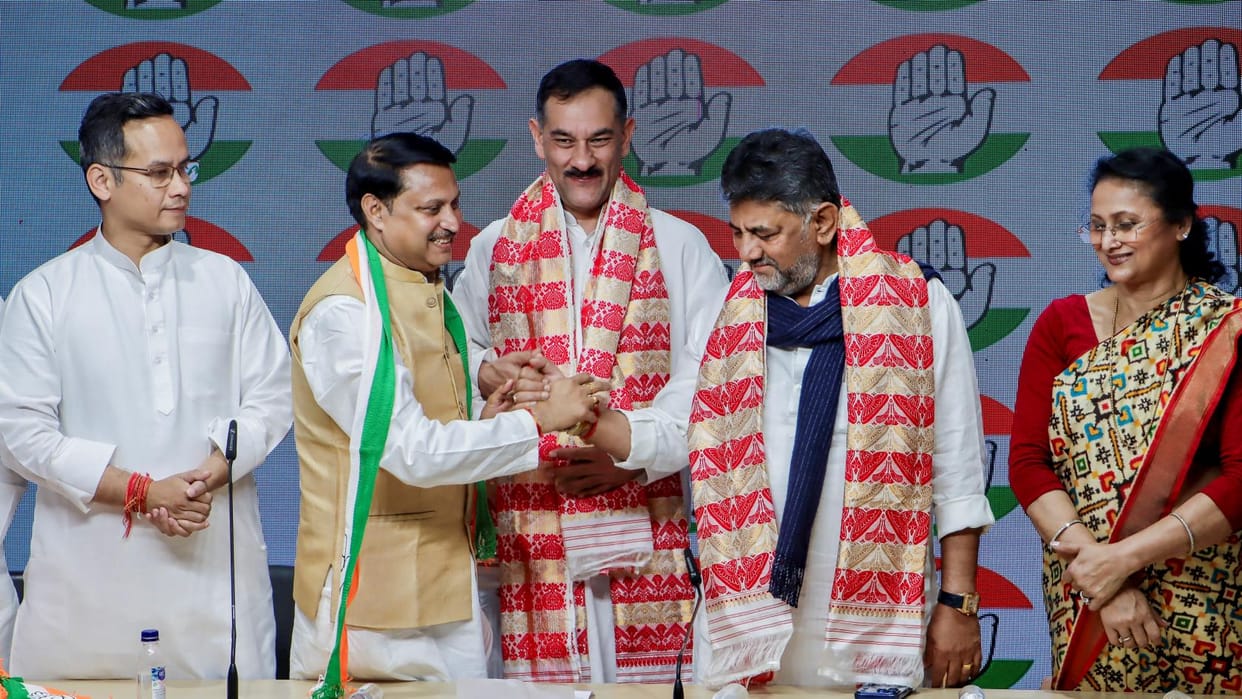 assam assembly polls 2026 ex agp leader jayanta khaund joins congress news in hindi