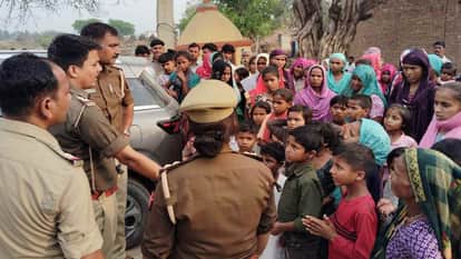 Sambhal: Ambedkar statue installed on government land overnight, tension in the village in the morning
