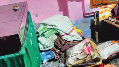 thief ate food in kitchen, then stole goods from house In Bulandshahr accused was caught on CCTV