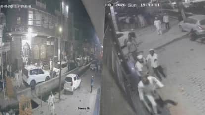 Several people were injured in stone pelting between two groups in Muradnagar