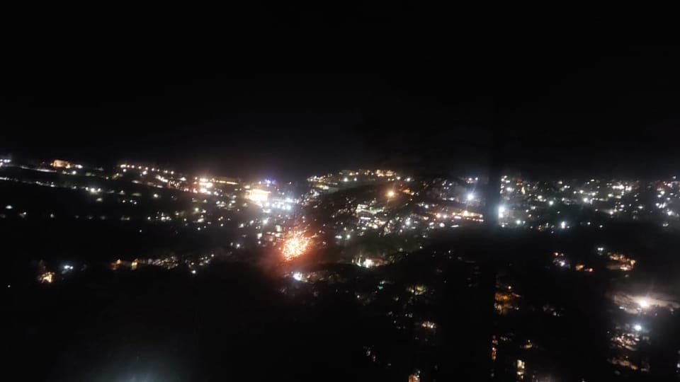 India Won T20 World Cup Celebrations in Shimla fireworks celebrating India victory