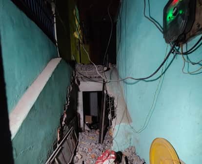 Indore: Under-construction houses collapsed in Indore's Bhawani Nagar; police rescued two trapped labourers.