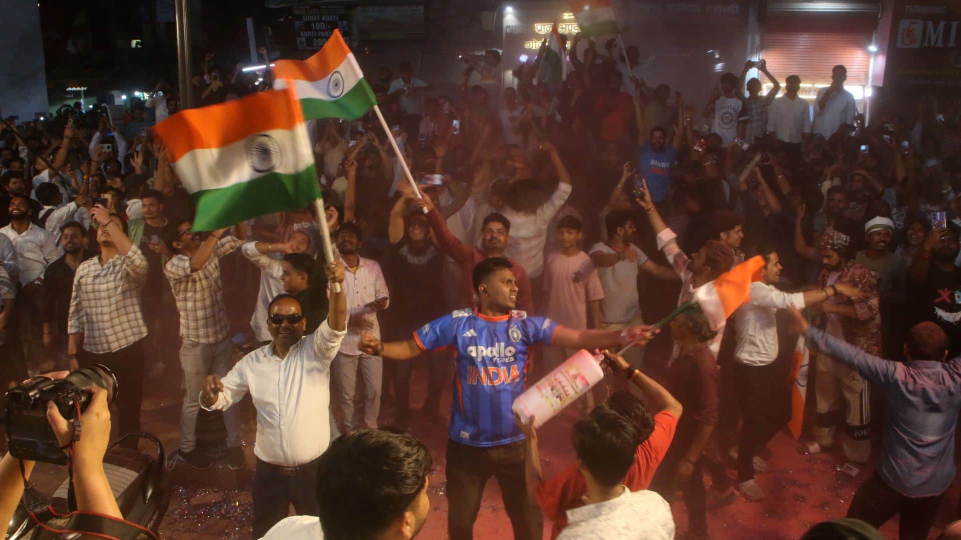 Varanasi celebrates T20 victory roads become stadiums wedding rituals halted