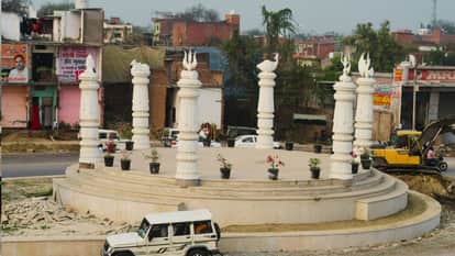 grand Shankh Chauraha developed at Mohansarai in Varanasi