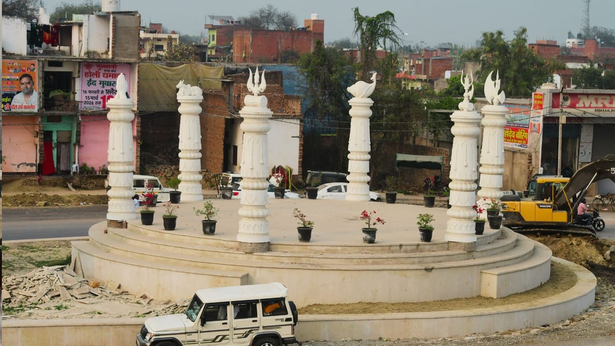 grand Shankh Chauraha developed at Mohansarai in Varanasi