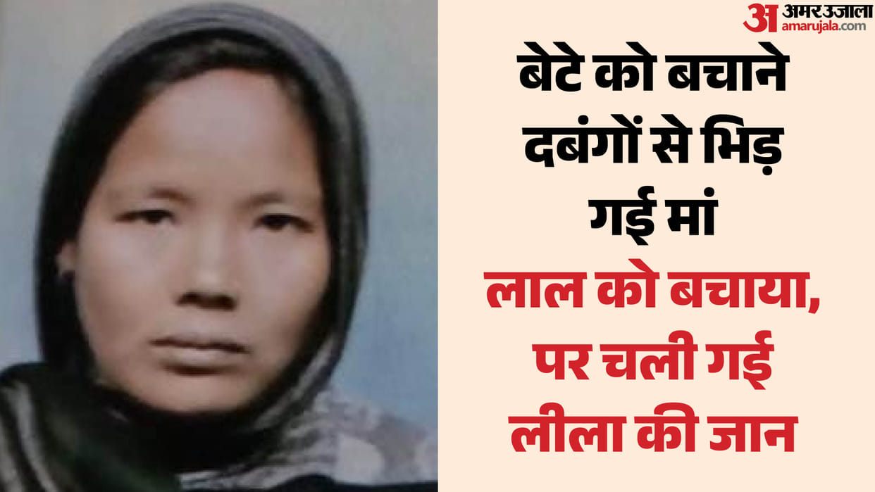 Mother attacked with bricks while trying to save her son in ghaziabad