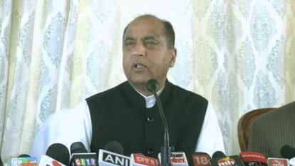 Press conference of Leader of Opposition Jairam Thakur in Shimla