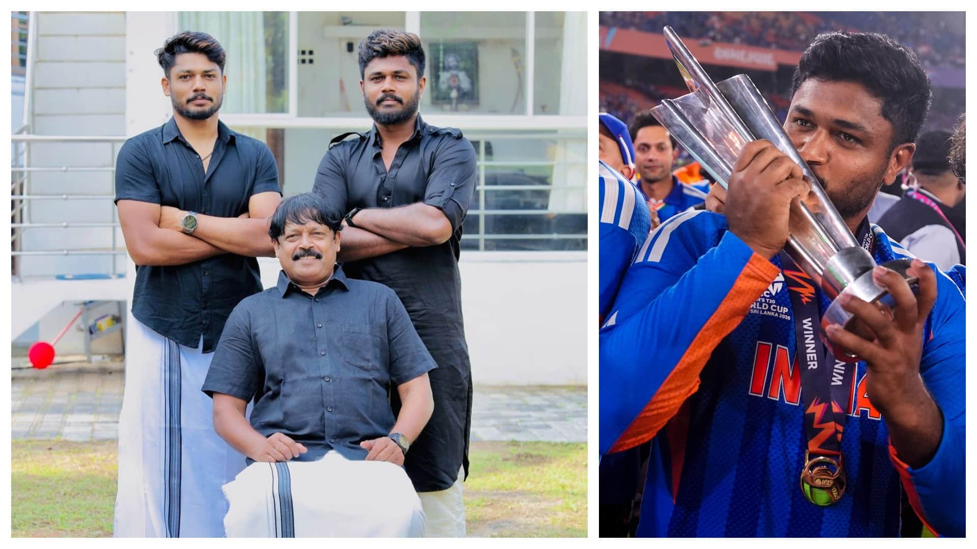 Sanju Samson Cricket Career Journey: Father Quit Job, Son Leads India to T20 World Cup Victory