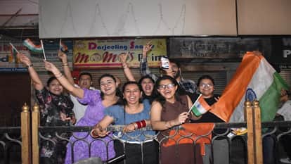 Celebrations in Aligarh on Team India victory