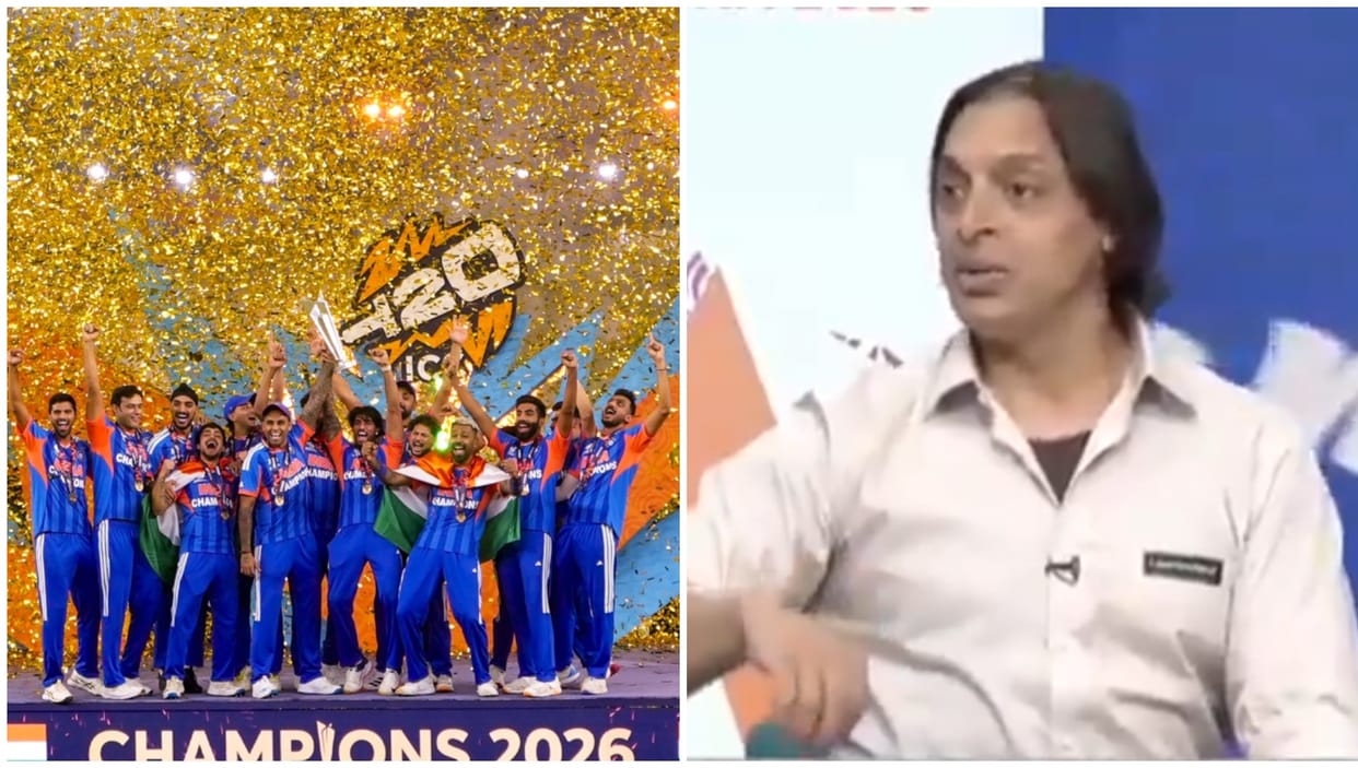 Shoaib Akhtar Controversial Reaction After India T20 World Cup 2026 Win vs New Zealand