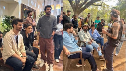 Tahir Raj Bhasin Wrapped Shooting Of Untitled Movie With Saiyami Kher And Vineet Kumar Singh Share Pictures