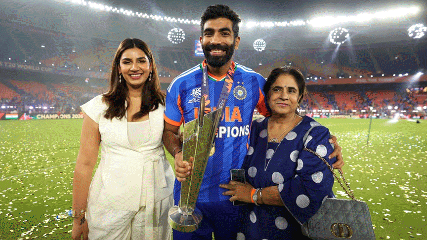 Champions India Celebrate With Family: Ishan, Hardik Seen With Girlfriends; Gambhir Smiles With wife Natasha