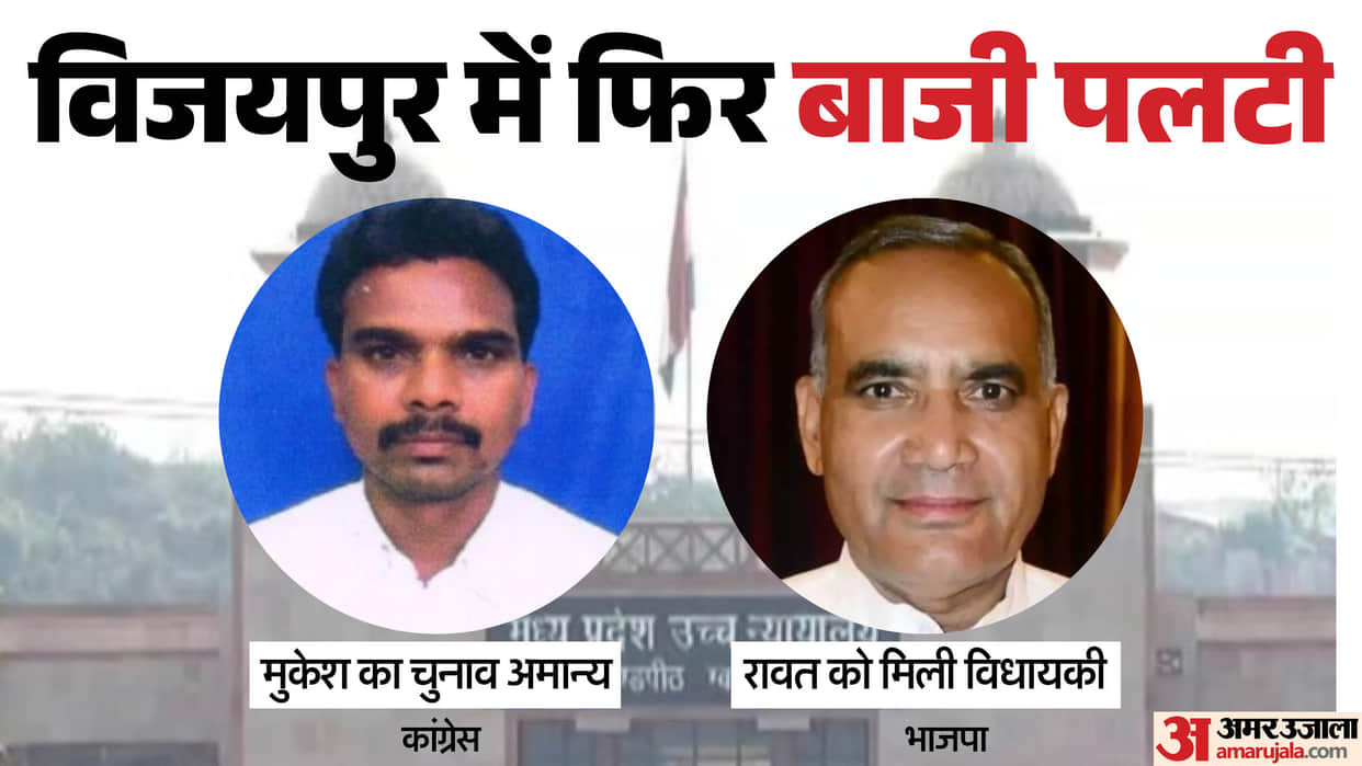 MP News: Election of Congress MLA Mukesh Malhotra declared void, Ram Niwas Rawat to be the new MLA