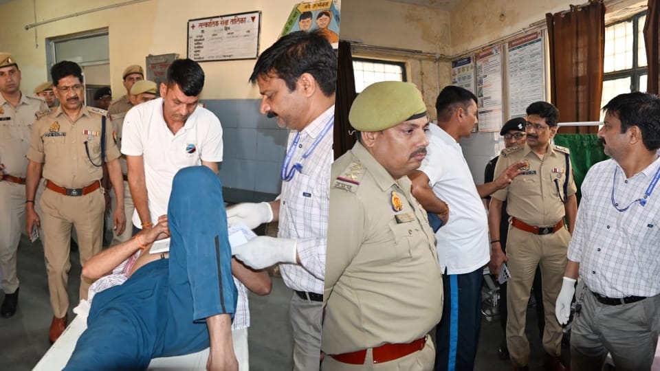 A farmer was shot at in an old rivalry, suffering three bullet injuries