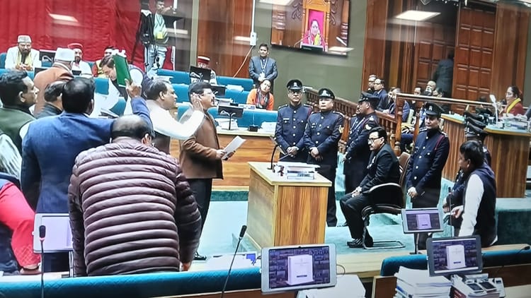 बजट सत्र: सदन में गरमाया वन्य जीव हमले, कानून व्यवस्था और वनाग्नि का मुद्दा, पक्ष-विपक्ष में हुई तीखी बहस