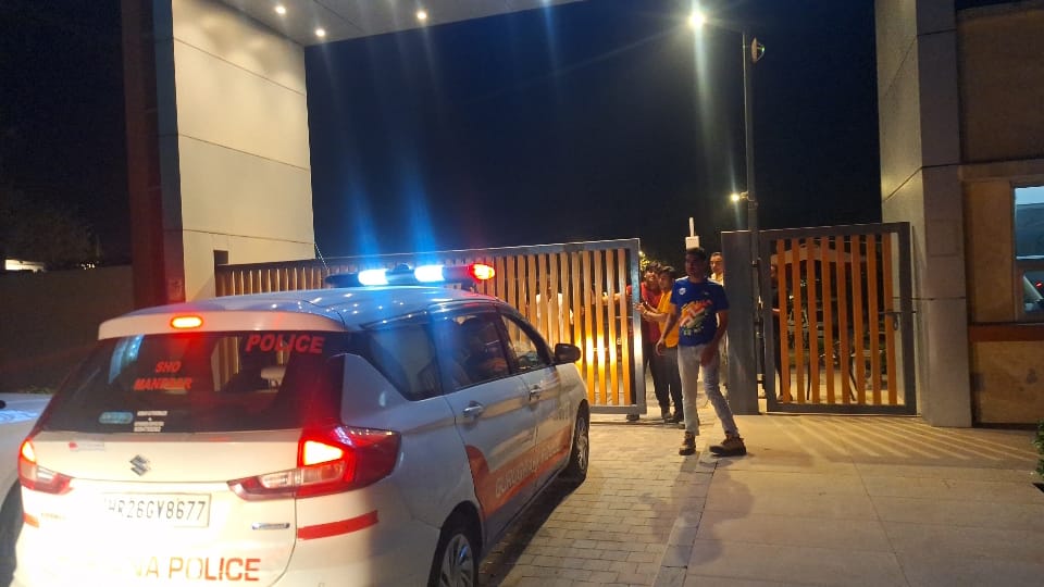 Basement wall collapses in Gurugram Many workers died Hope for help is entangled in border dispute
