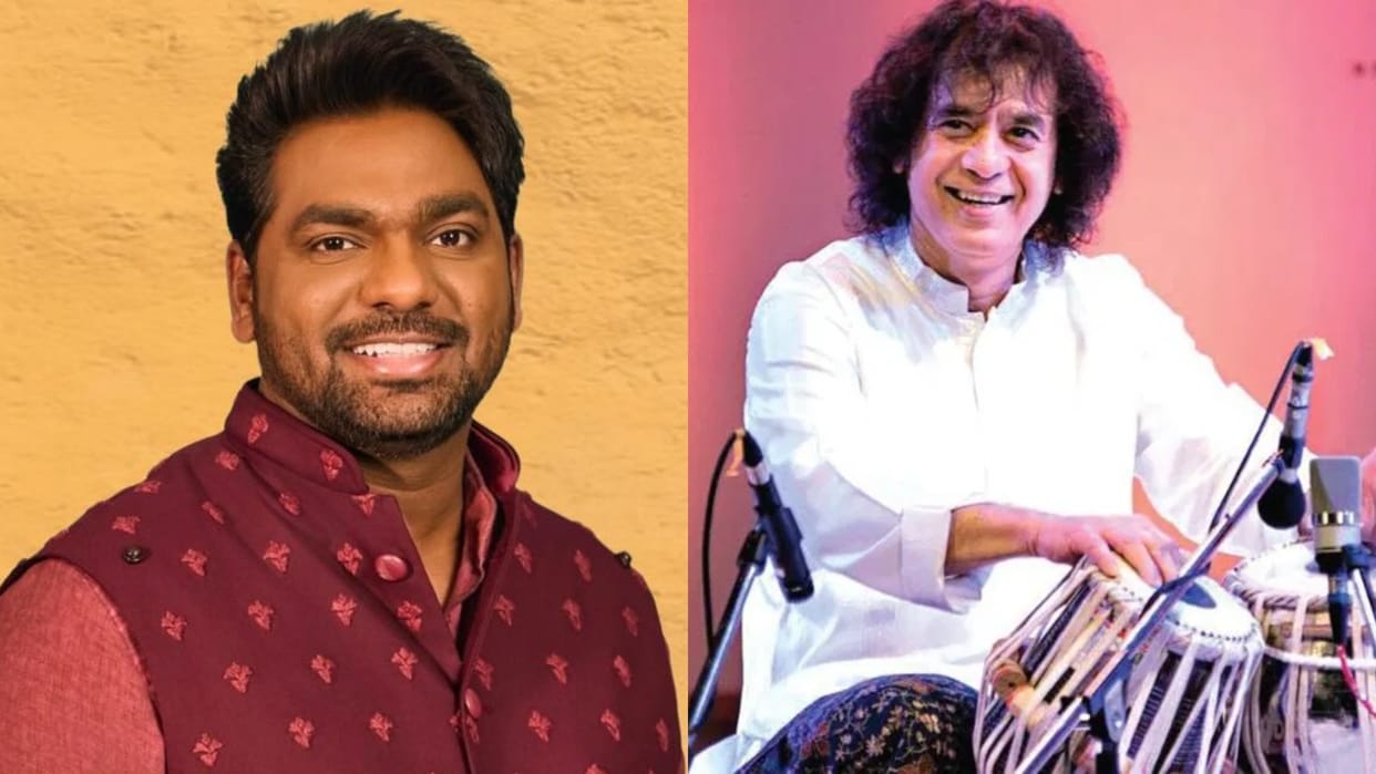 Zakir Khan Visited Grave of late tabla Maestro Zakir Hussain Share Emotional post