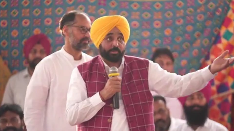 Chief Minister Bhagwant Mann holds public meeting in Jalandhar