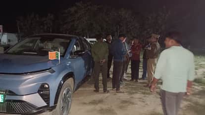 Bike riders opened fire on the car of the college manager's son in Bareilly