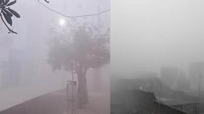 Sudden Dense Fog in Mainpuri’s Kishani and Bewar Surprises Residents