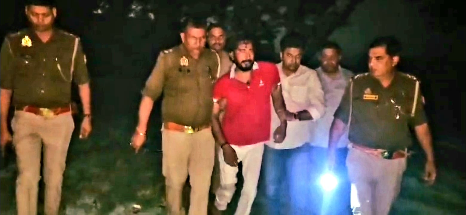 Saharanpur: rs25,000 Rewarded Accused Nasir alias Bala Injured in Police Encounter in Deoband, Arrested