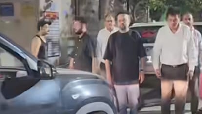 karnal businessman attacked with knife Attacked on leg for resisting bag snatching