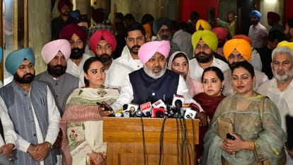 Punjab assembly Budget Session bhagwant mann harpal cheema
