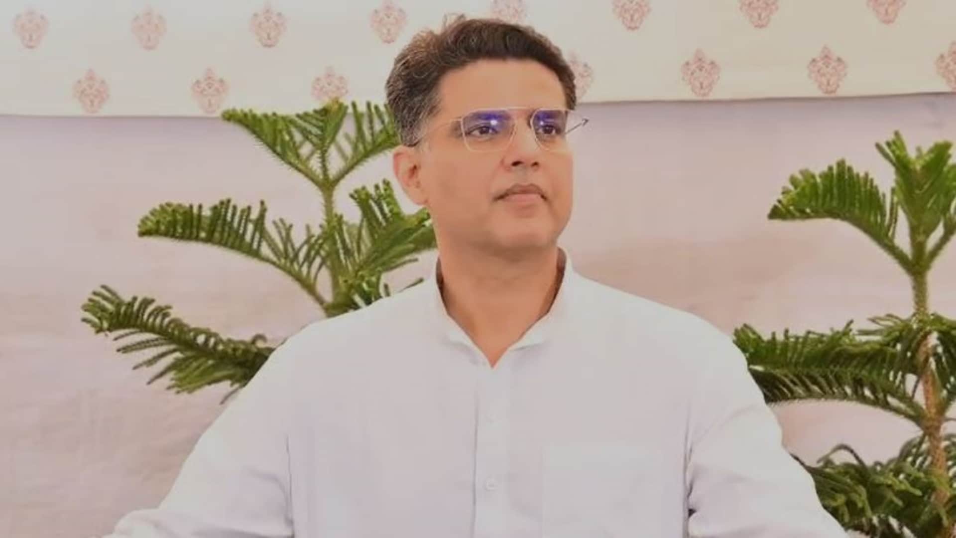 पूर्व उपमुख्यमंत्री सचिन पायलट