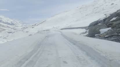 Koksar, adjacent to Rohtang, is connected to the country and the world; the road was restored in a month compa