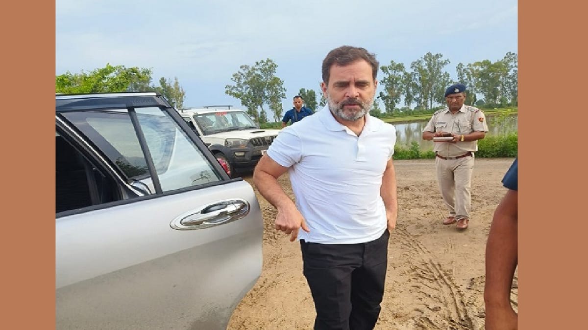 Haryana:गोहाना पहुंचे राहुल गांधी, एक किसान की बेटी की शादी में आशीर्वाद  देने आए लोकसभा के नेता प्रतिपक्ष - Rahul Gandhi Reached Gohana Leader Of  Opposition In Lok Sabha ...