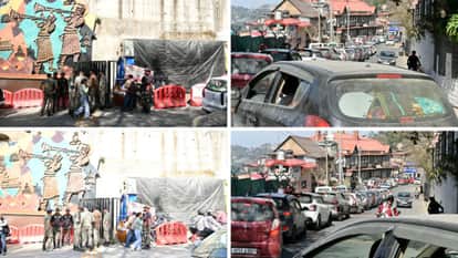 visually impaired unemployed association staged a protest in Shimla