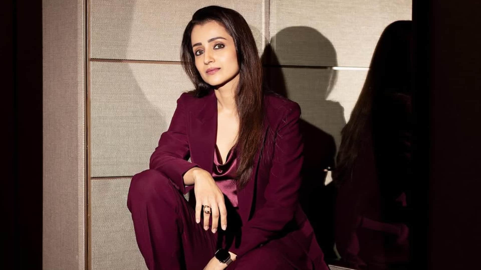 Trisha Krishnan Net Worth Thalapathy Vijay co star Chennai home luxury Mercedes BMW Range Rover fleet