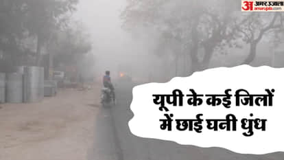 UP: For the first time in March, a change in scenery was observed, with fog appearing during the afternoon; vi